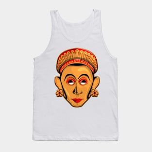 Sri Lankan traditional face masks design Tank Top